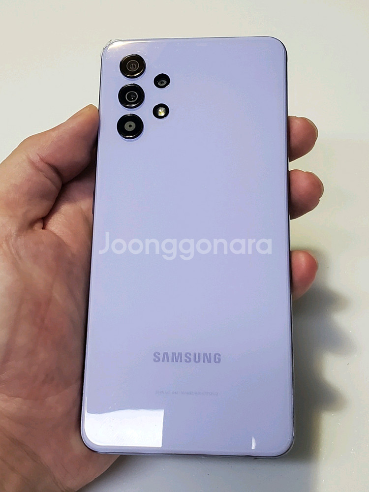갤럭시 A32 라벤더 8만--1