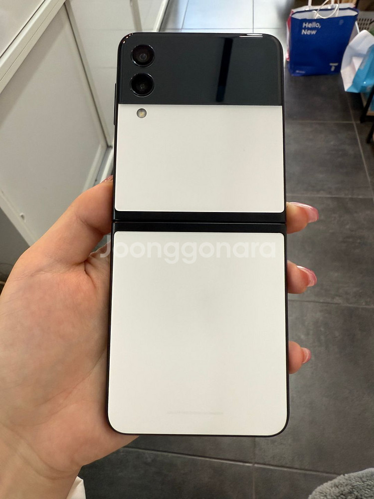 갤럭시Z플립3 256GB 화이트 /Y905--3
