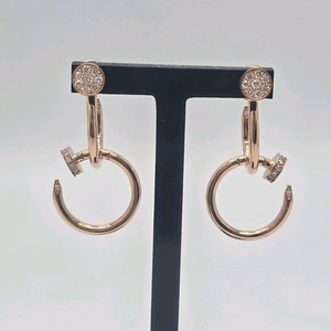 18k 귀걸이