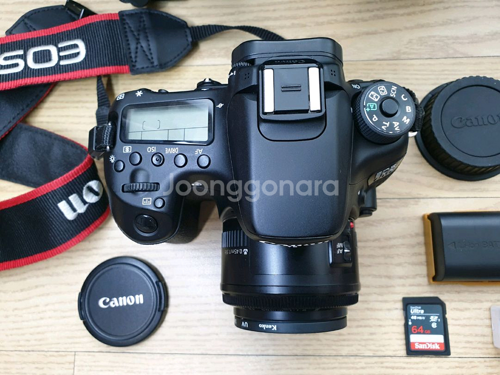 캐논 EOS 70D+50.8 DSLR 카메라--1