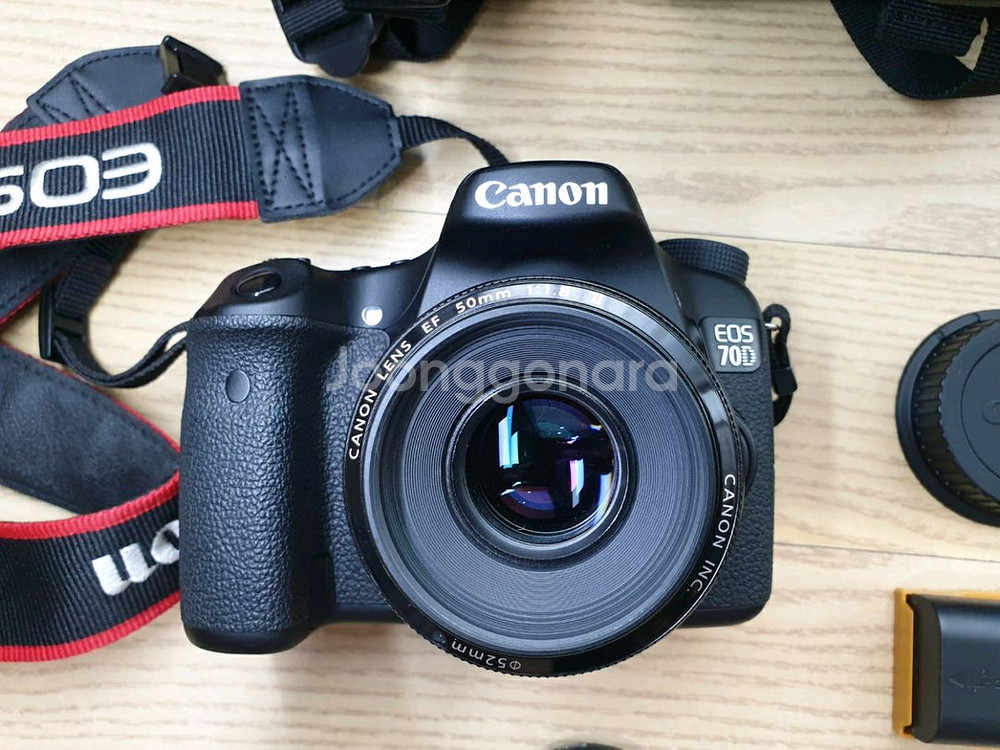 캐논 EOS 70D+50.8 DSLR 카메라--2