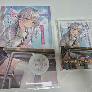 가끔씩 툭하고 러시아어로 부끄러워하는 옆자리의 아랴 양