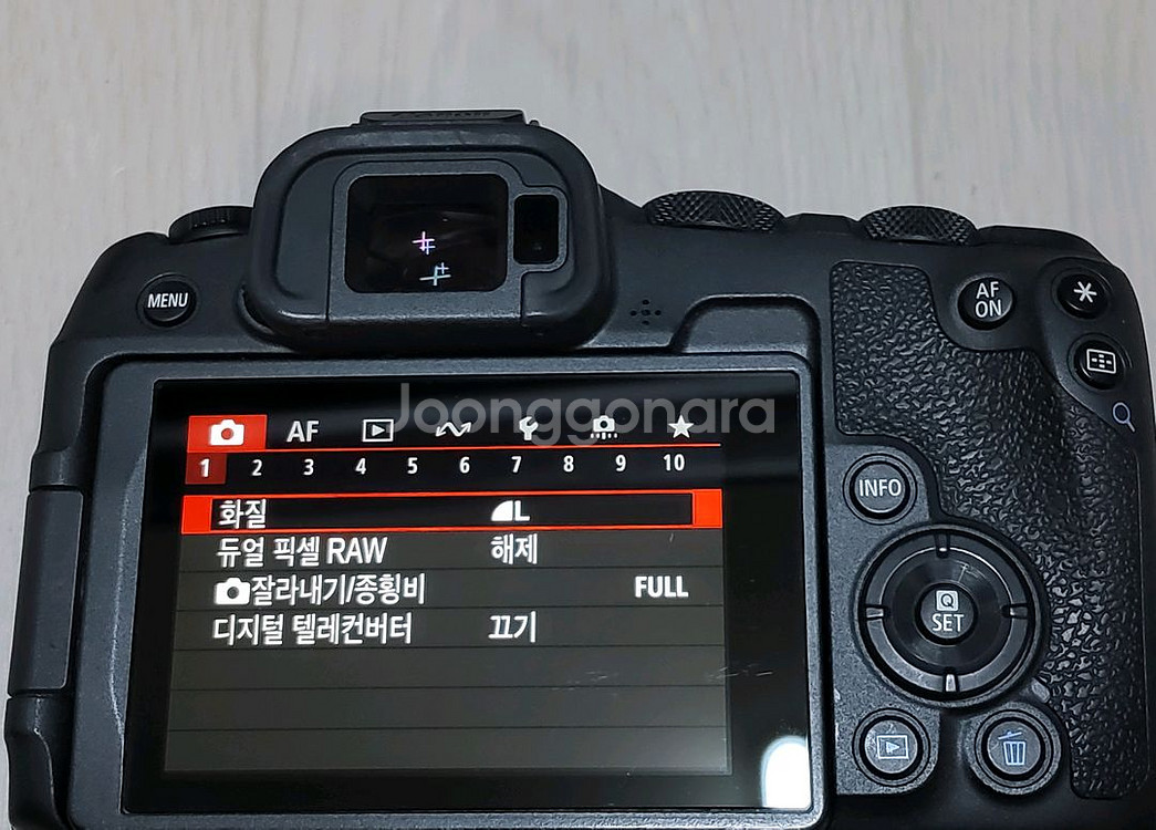 캐논 EOS R8 바디 풀박스--7