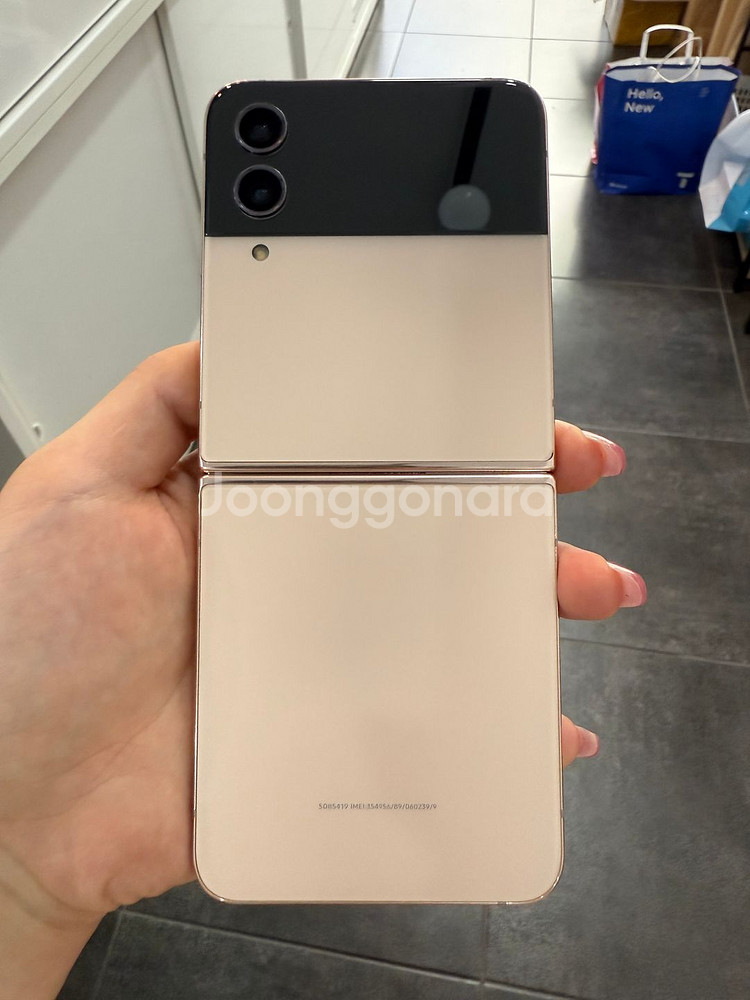갤럭시Z플립4 512GB 골드 /Y906--6