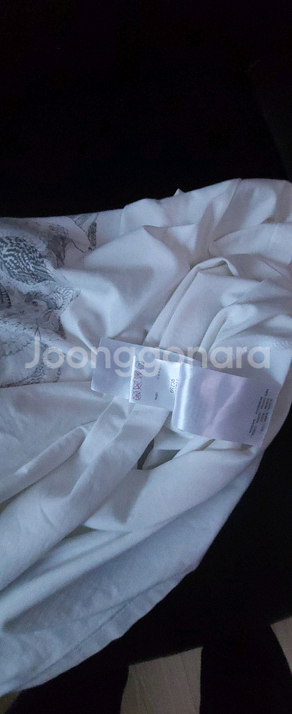 알렉산더맥퀸 해골 티셔츠 공용--3