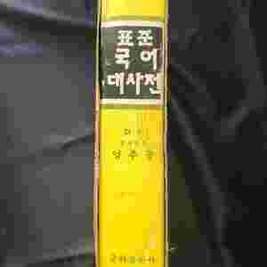 표준 국어 대사전(옛날책 헌책 중고 책 도서 고서)