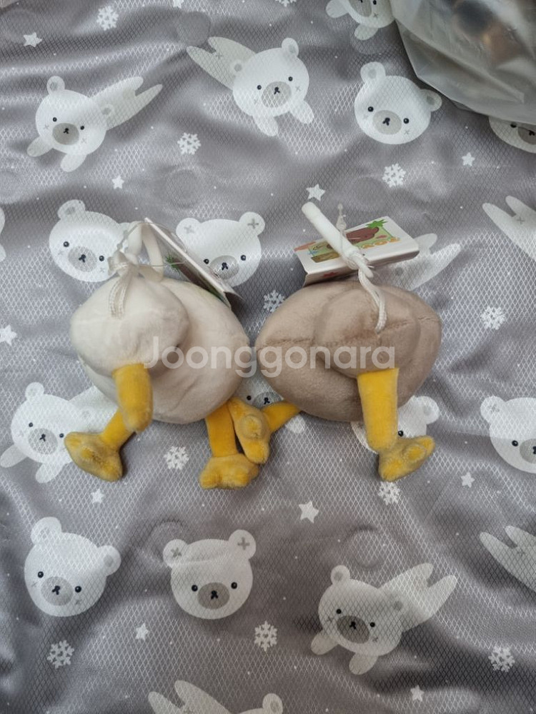 새상품 13cm 반전 키위새 인형 키링 가방고리 세트--3