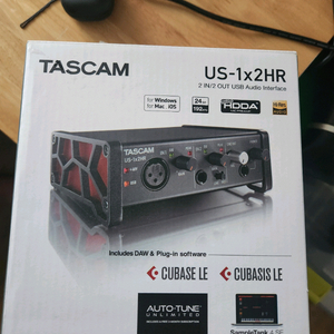 TASCAM US-1x2HR 오디오 인터페이스