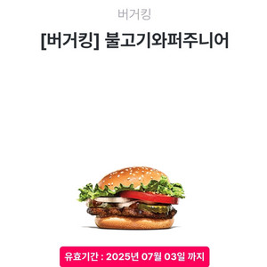 버거킹 불고기와퍼주니어,와퍼주니어,크리미모짜볼 4장
