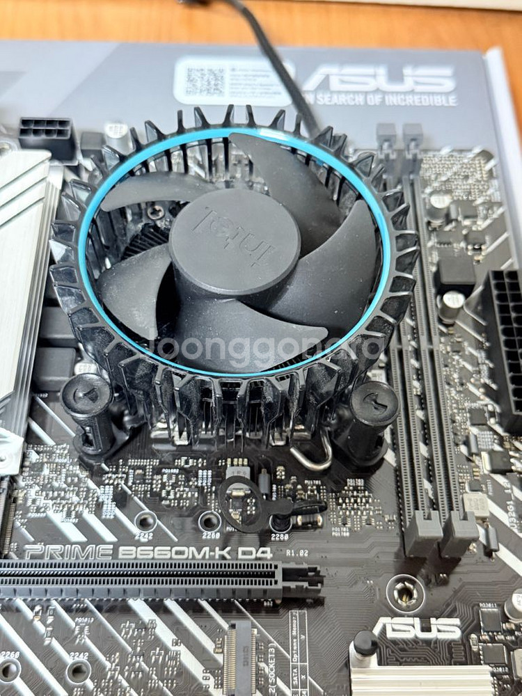 ASUS PRIME B660M-K D4 메인보드 + 인--1