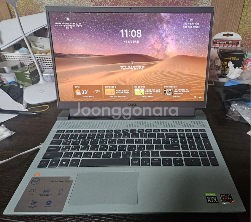 노트북 Dell G15 Ryzen RTX3060--1