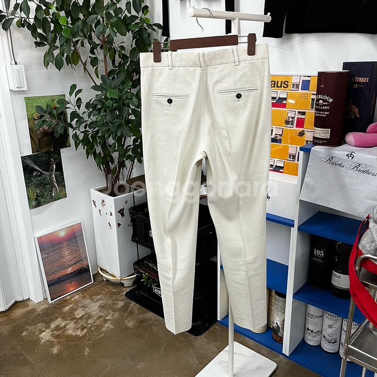 이자벨마랑 린넨/비스코스 팬츠 36--2