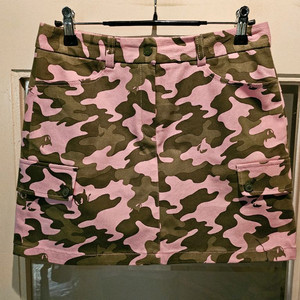 왁 밀리터리 골프 스커트2