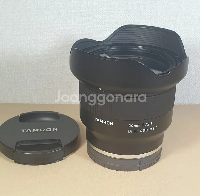 탐론 20mm F2.8 FE렌즈 필터포함--0