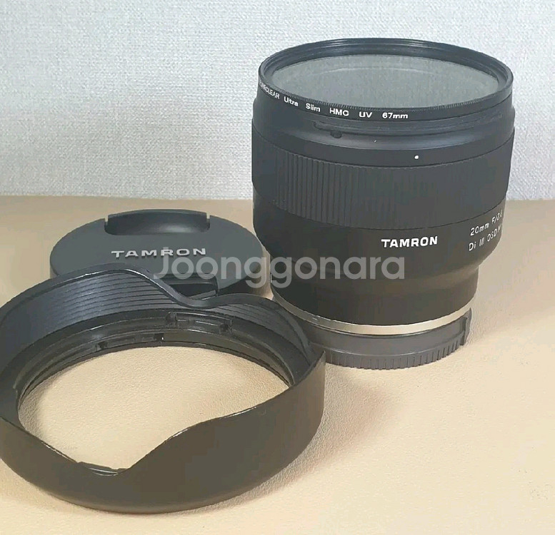 탐론 20mm F2.8 FE렌즈 필터포함--1