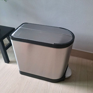 심플휴먼 스텐 버터플라이 10L 휴지통