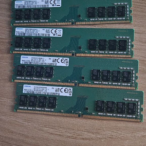 삼성 DDR4 램 8GB 2666v 4장