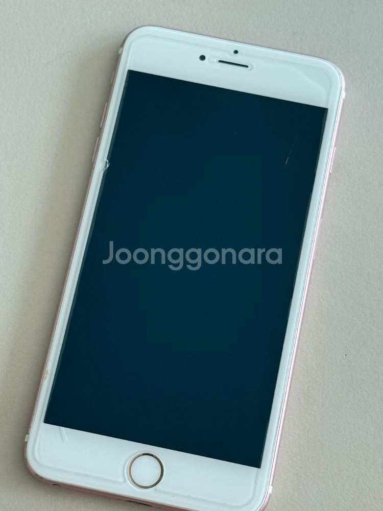 순정 정품 아이폰 6s+ 플러스 로즈골드--1