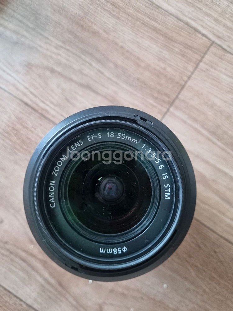 캐논 efs 18-55mm렌즈--1