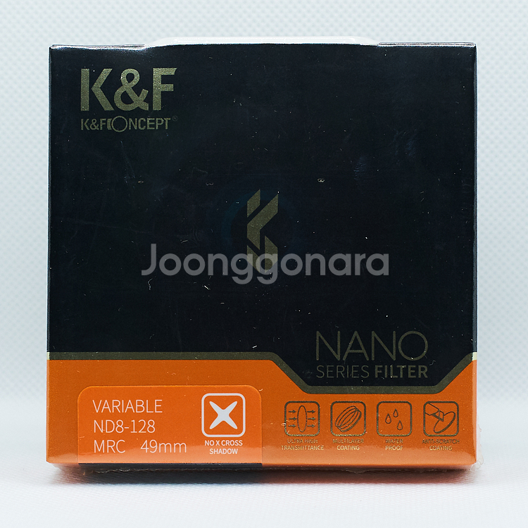 K&F 49mm NANO-X 가변 ND8-128 필터--1