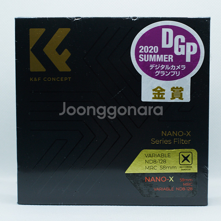 K&F 58mm NANO-X 가변 ND8-128 필터--1