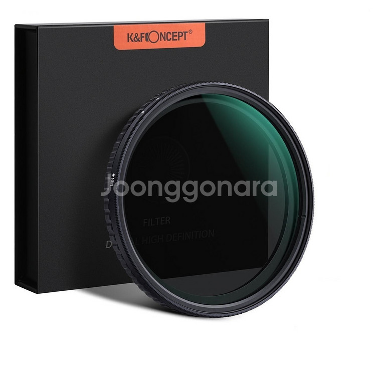 K&F 62mm NANO-X 가변 ND8-128 필터--0