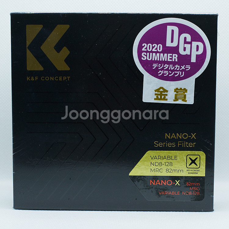 K&F 82mm NANO-X 가변 ND8-128 필터--1