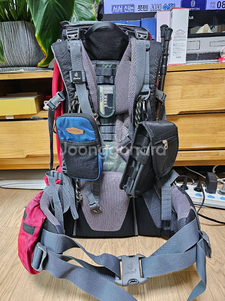 도이터 등산배낭 45+10--0