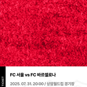 FC 서울 FC 바르셀로나 2등석 C 양도