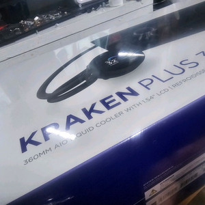 nzxt kraken plus 360 미개봉 신품