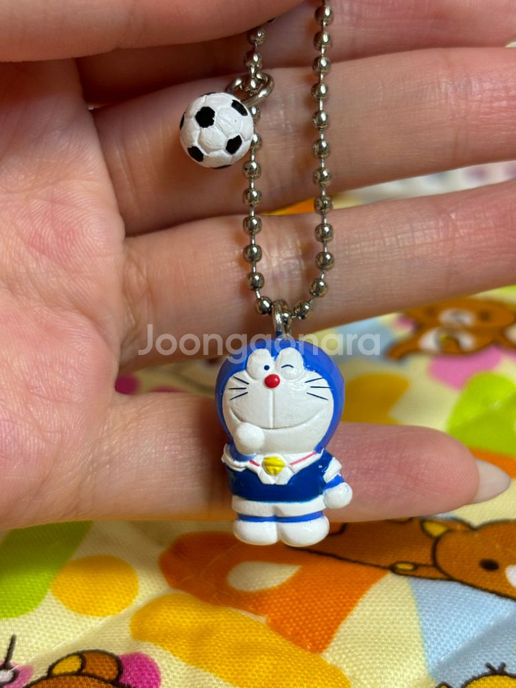 고전 도라에몽 축구키링 [일본정품 새상품]--0