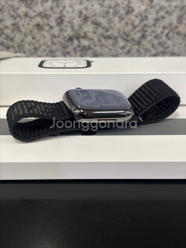 애플워치7 41mm 스테인리스 짱짱급! 싸게!!!--4