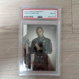 f1 topps chrome 등급 카드