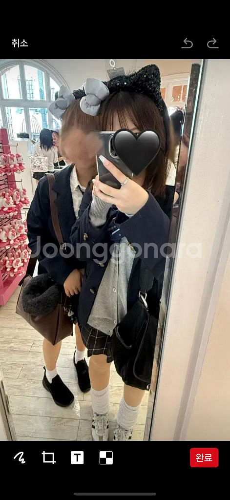 ! 2인대여 가능 일본jk 갸루 교복 졸업사진 촬영대여--2