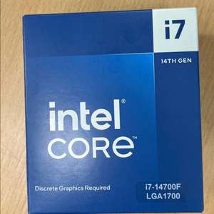 인텔 코어 i7-14700F 정품 쿨러 1개