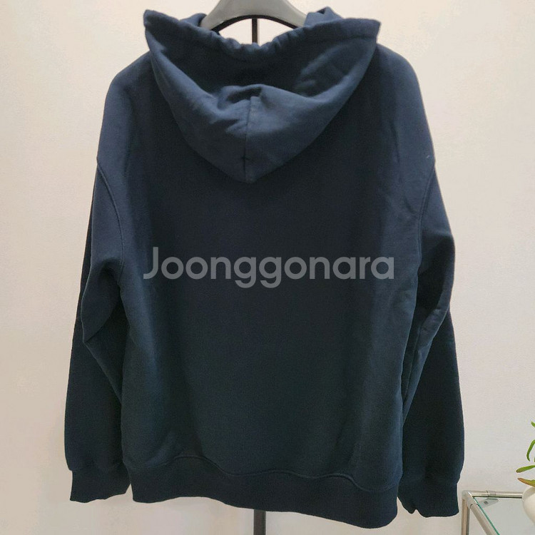 허프 아치 로고 후드티 네이비--4