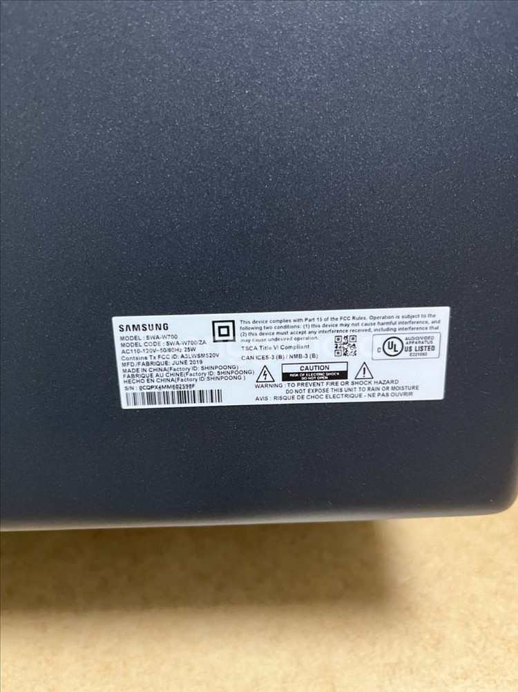 삼성 사운드바 HW-MS6501+후방스피커 SWA900--6