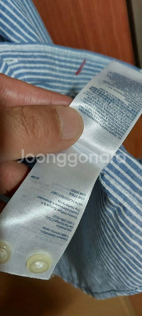 타미힐피거 린넨 셔츠 95~100 신품급--6