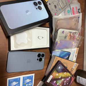 아이폰13PRO 256GB 자급제 시에라블루