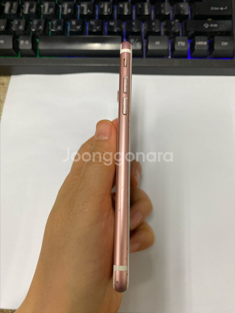 아이폰7 로즈골드 액정 SS급 128GB 배터리100%--4