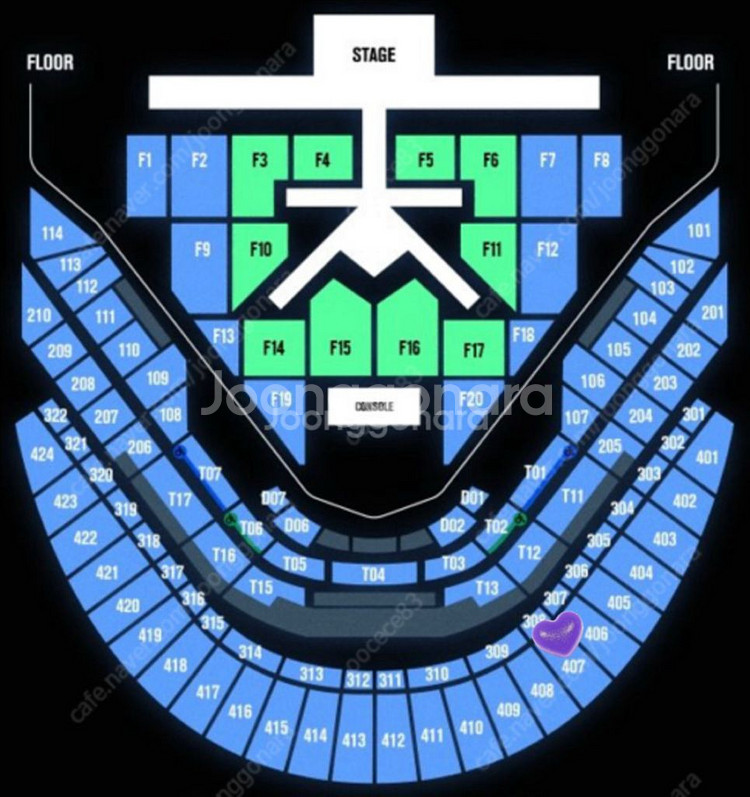 next dream 콘서트 티켓(407구역 7/11금)--1