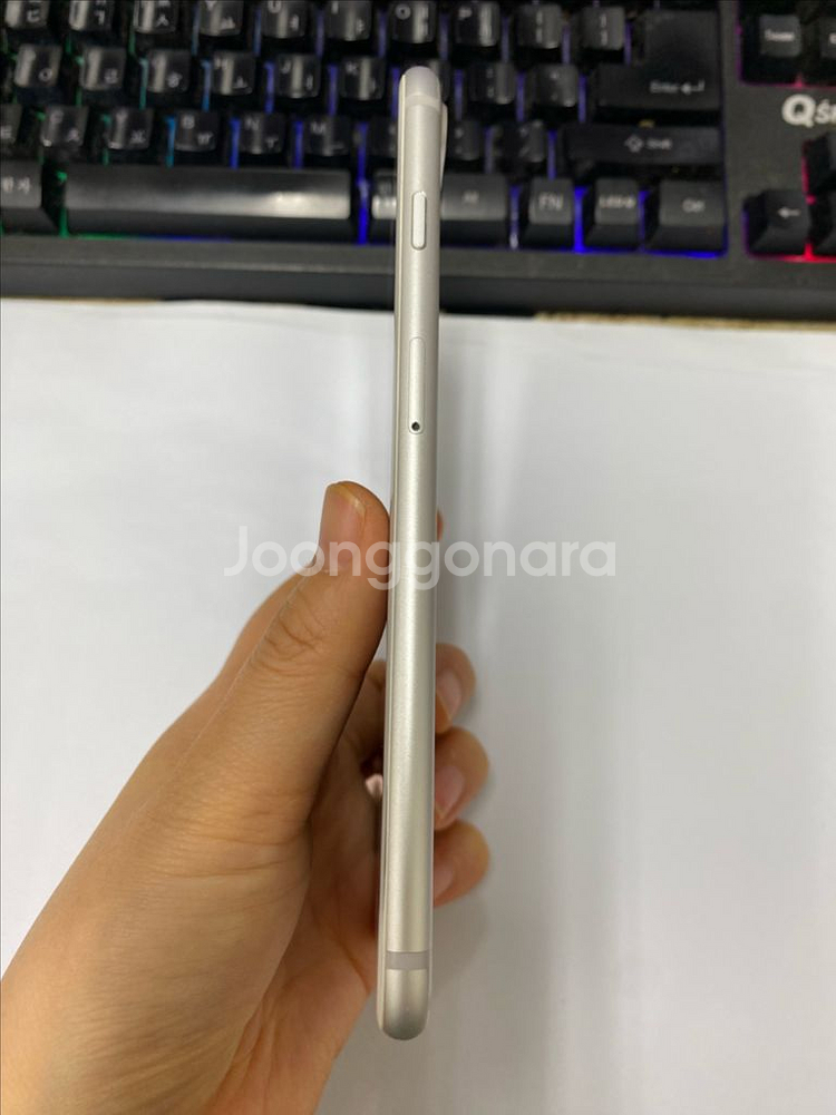 아이폰7플러스 실버 A급 32GB 배터리100%--5