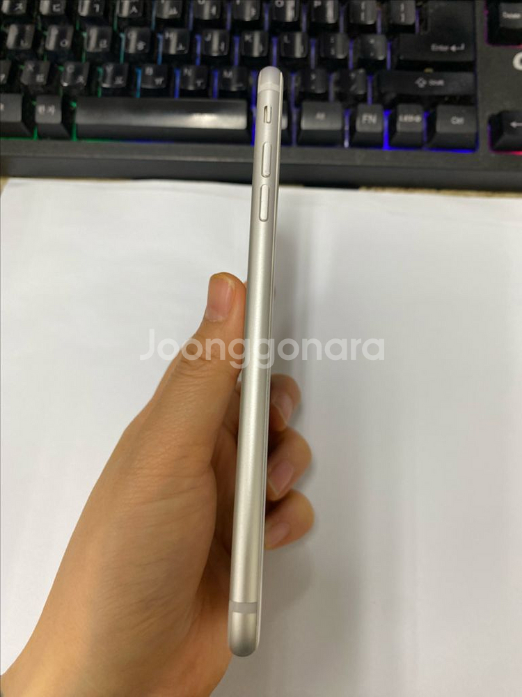 아이폰7플러스 실버 A급 32GB 배터리100%--4