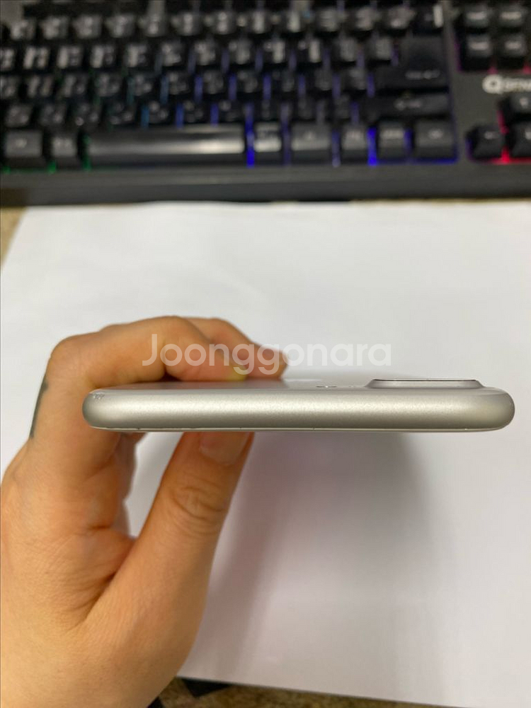 아이폰7플러스 실버 A급 32GB 배터리100%--3