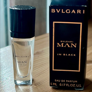 불가리 맨 인 블랙 오데퍼퓸향수 5ml 새상품