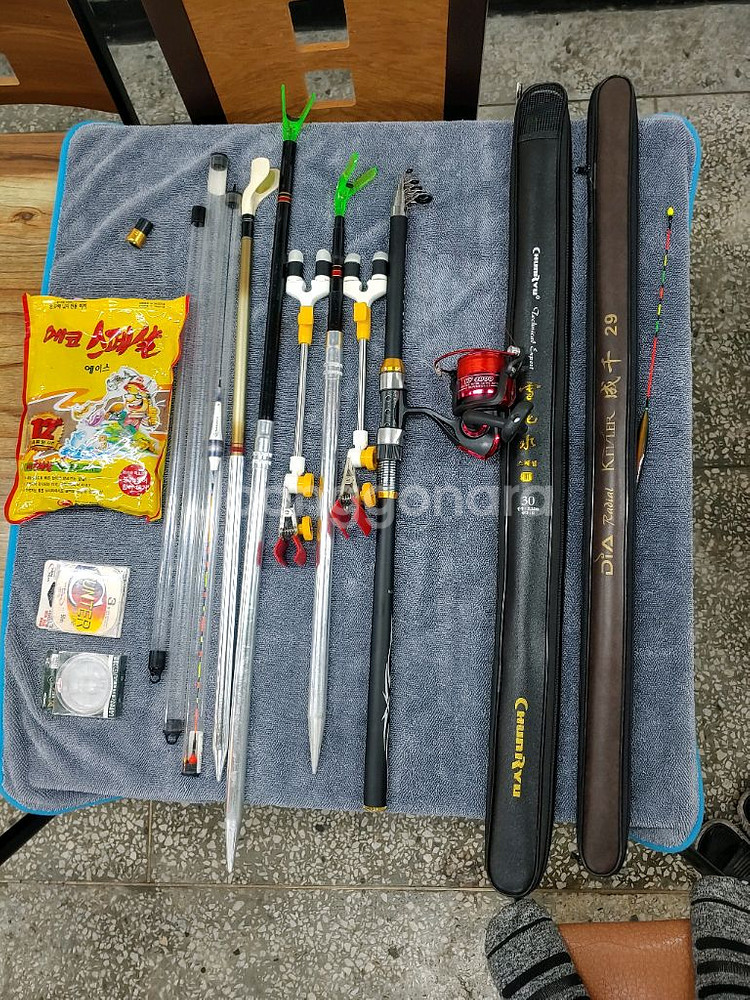 낚시대 (릴1일반낚시2)일괄판매--0