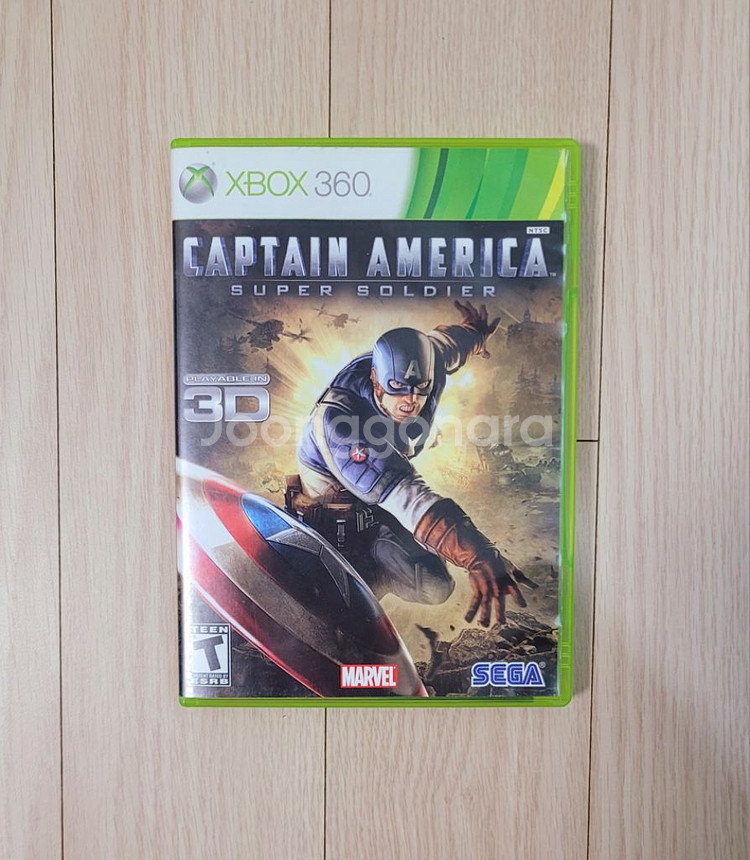 xbox360 캡틴아메리카 슈퍼솔저 팝니다(택포)--0