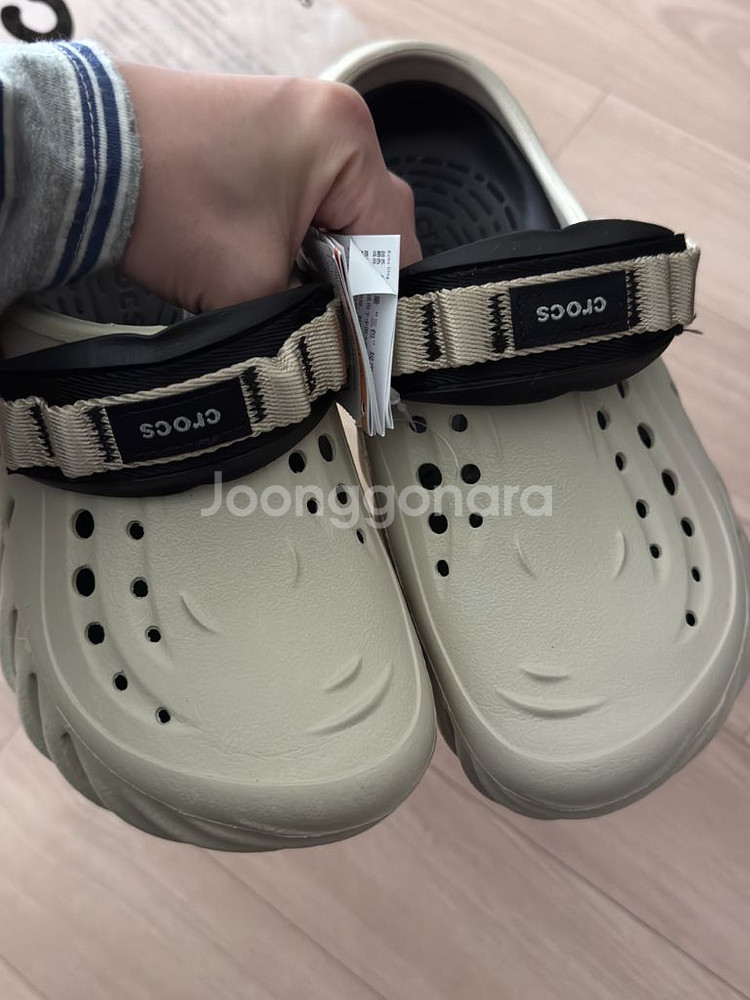 (230)크록스 에코 베이지--3