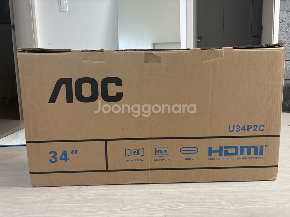 AOC U34P2C 34인치 모니터 판매--2