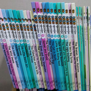 송알송알영어상자 36권과 cd8장 택비포13000원